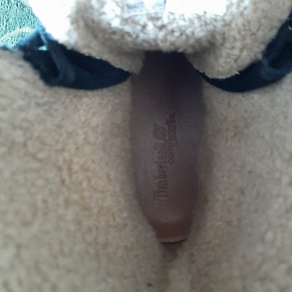 *SOLD* Timberland Suede Sherpa Lined Lace Up Ankle Boots 61355 - Picture 9 of 13